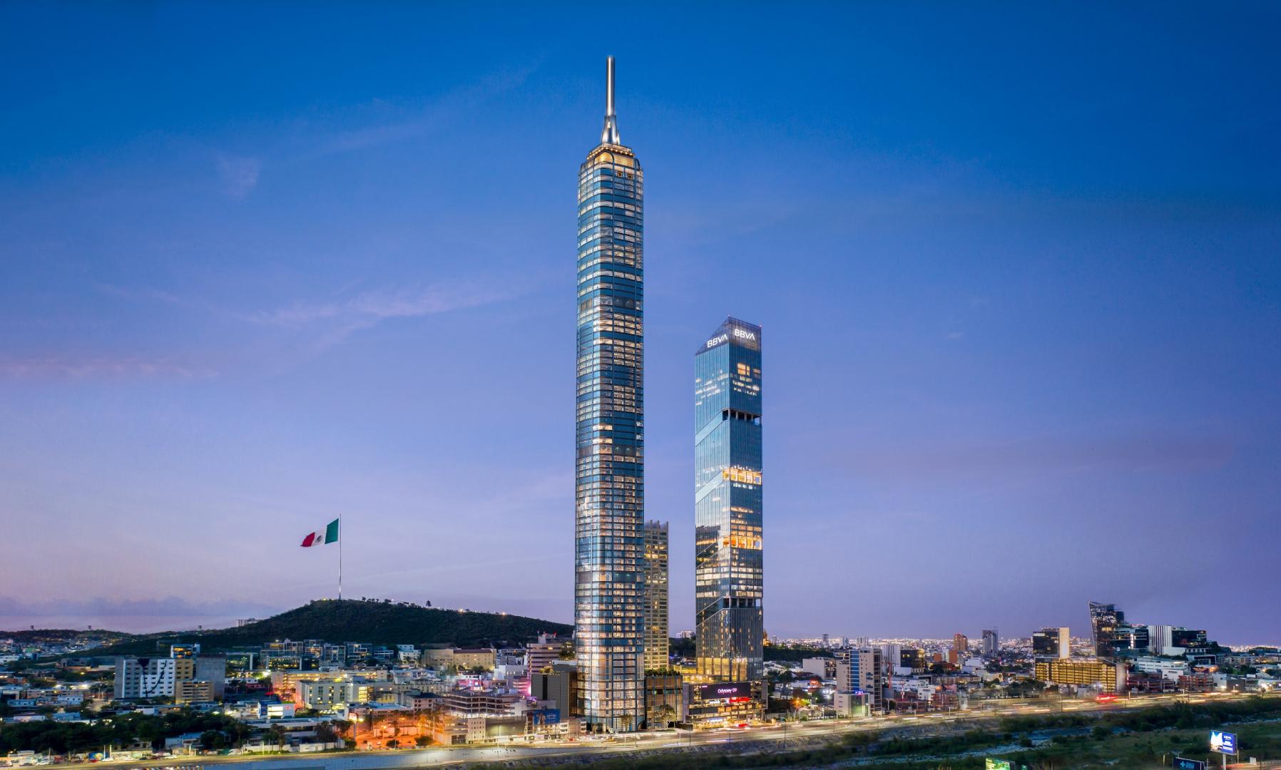 El edificio más alto de Latinoamérica se construye en México